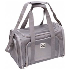 PUCHIKA 宠物登机包可扩展版 灰色 单独发货